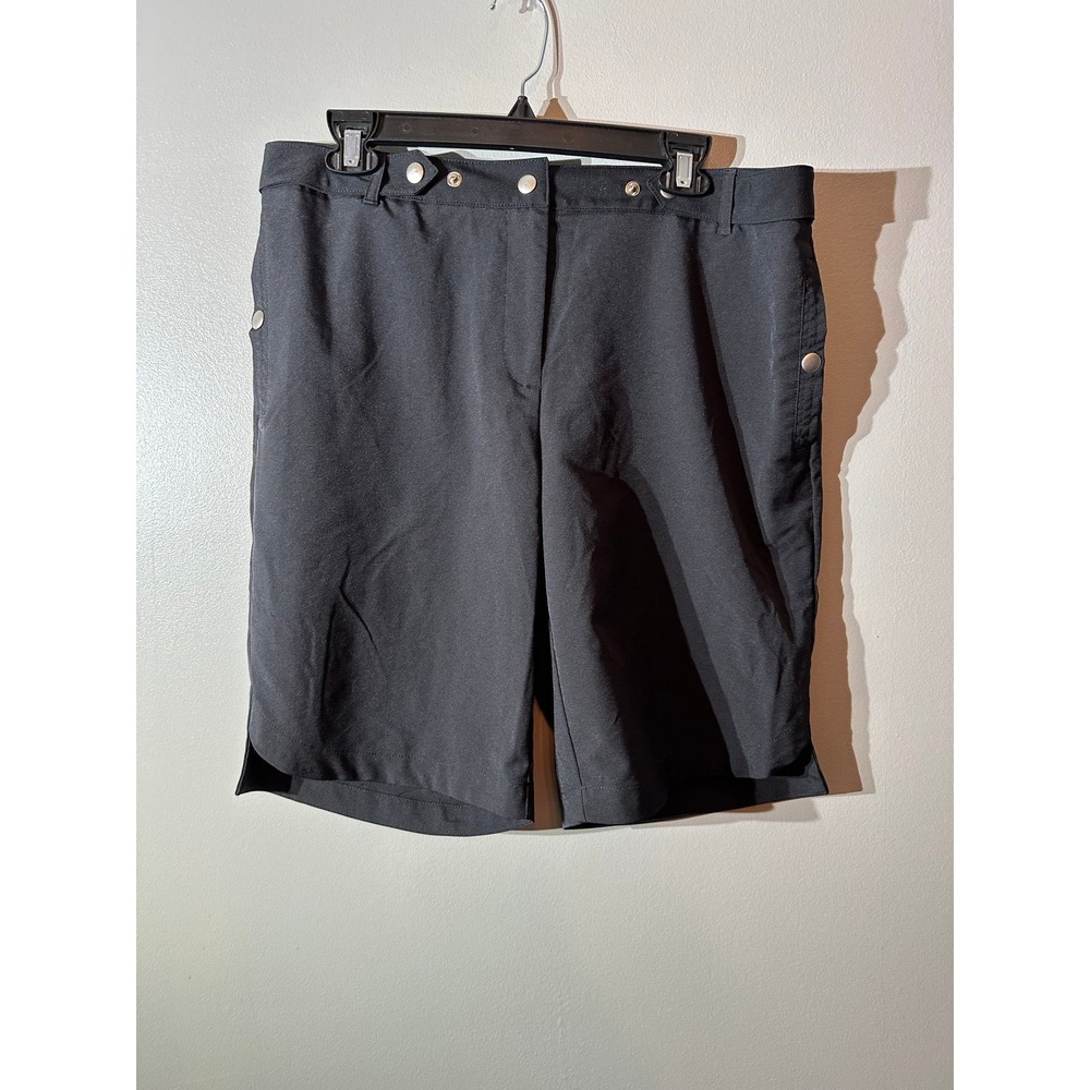Ashworth Weather Systems Women's Size 12 Golf Short Black NWT